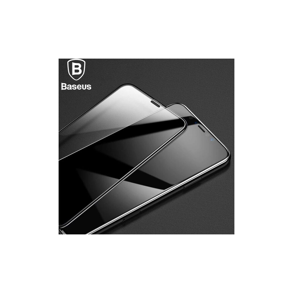 Baseus İPhone 11 Pro 3D Full Kaplama Kırılmaz Cam Koruyucu Tempered Gl