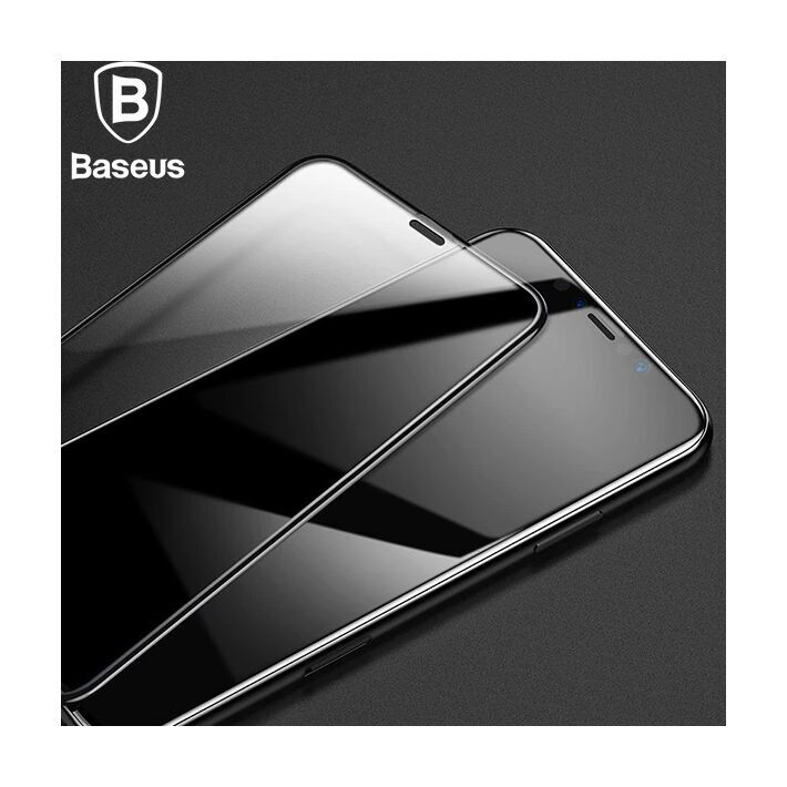 Baseus İPhone 11 Pro 3D Full Kaplama Kırılmaz Cam Koruyucu Tempered Gl