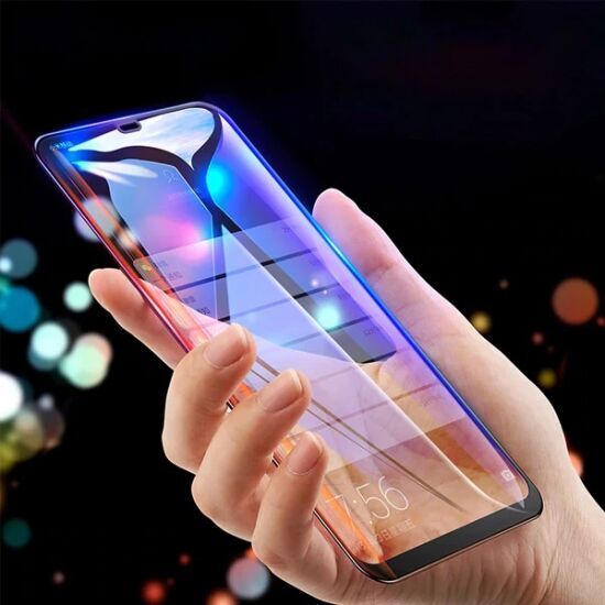 Baseus İPhone 11 Pro 3D Full Kaplama Kırılmaz Cam Koruyucu Tempered Gl