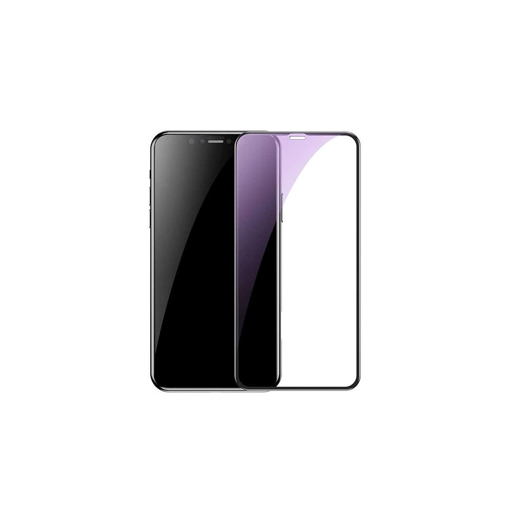 Baseus İphone 11 Pro Max 0.20mm Anti Blue Ray Tam Ekran Koruyucu