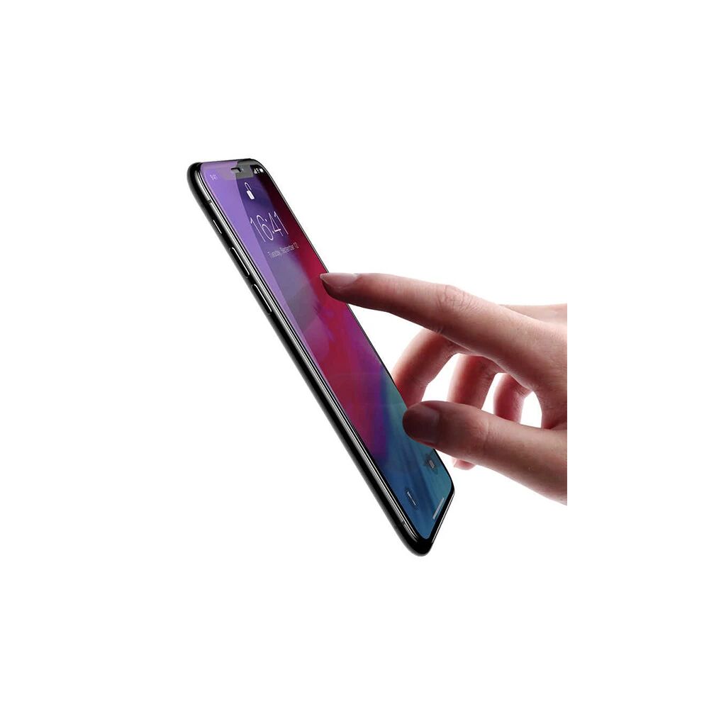 Baseus İphone 11 Pro Max 0.20mm Anti Blue Ray Tam Ekran Koruyucu