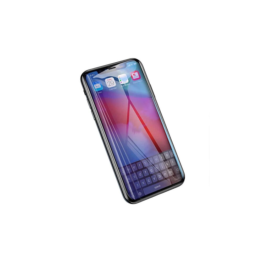 Baseus İphone 11 Pro Max 0.20mm Anti Blue Ray Tam Ekran Koruyucu