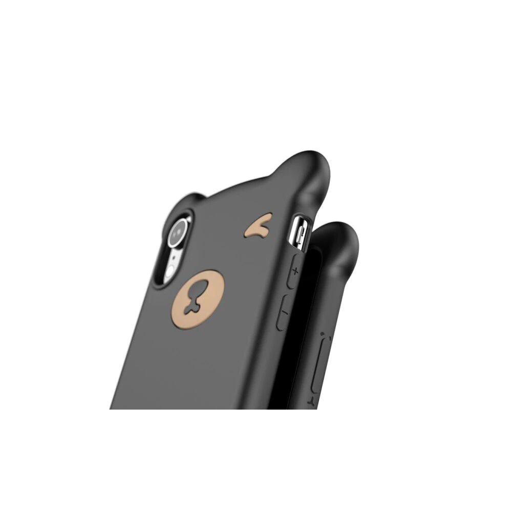 Baseus İPhone Xs Max Bear Sevimli Ayı Figür Soft Silikon Kılıf