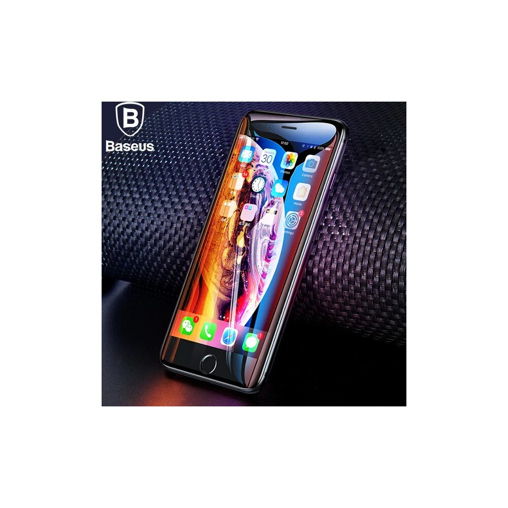Baseus İPhone 8 Plus 7 Plus 6S-6Plus 3D 023mm Full Kırılmaz Cam Ekran 