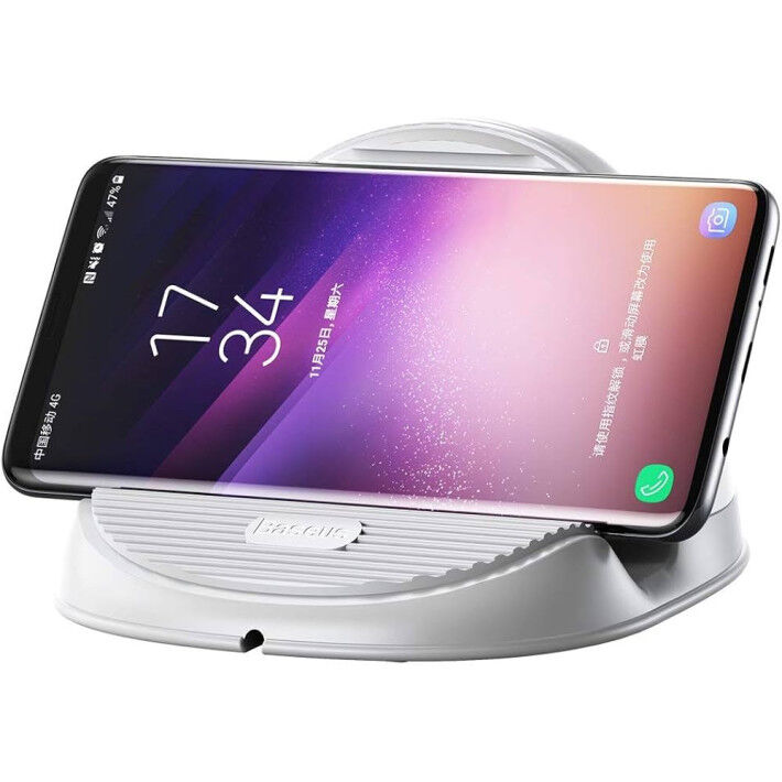 Baseus Silicone Horizontal Stand Wireless Kablosuz Şarj Cihazı