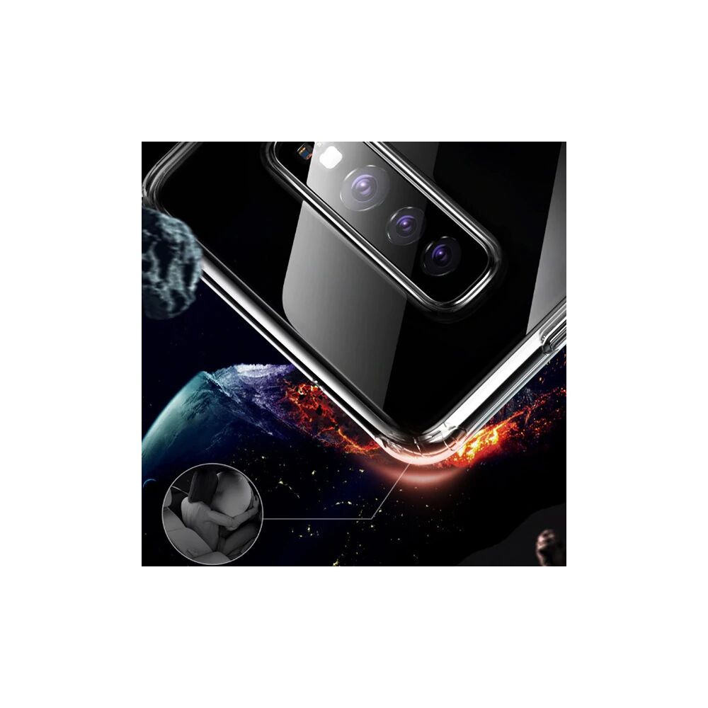 Baseus Galaxy S10 Simple Ultra İnce Kamera Korumalı Silikon Kılıf