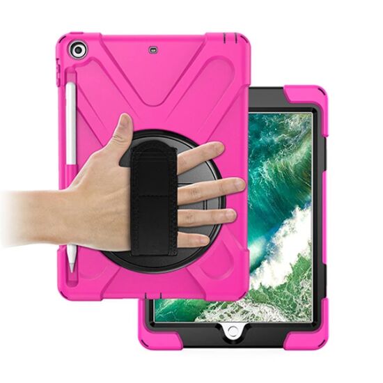 İPad 9.72017 İPad 9.7 2018 Kalem Yerli Standlı Zırh Kılıf/shockproof c