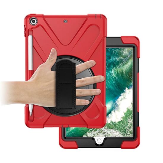 İPad 9.72017 İPad 9.7 2018 Kalem Yerli Standlı Zırh Kılıf/shockproof c