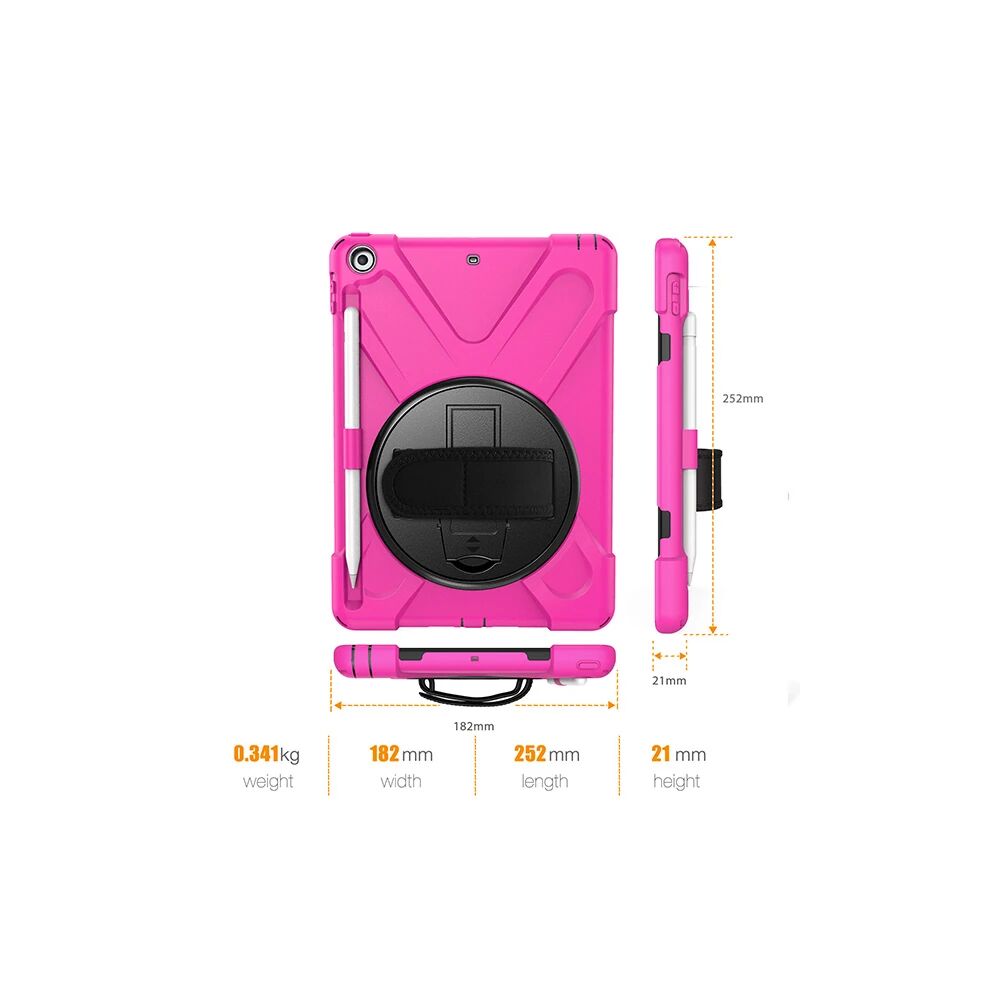 İPad 9.72017 İPad 9.7 2018 Kalem Yerli Standlı Zırh Kılıf/shockproof c