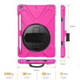 İPad 9.72017 İPad 9.7 2018 Kalem Yerli Standlı Zırh Kılıf/shockproof c