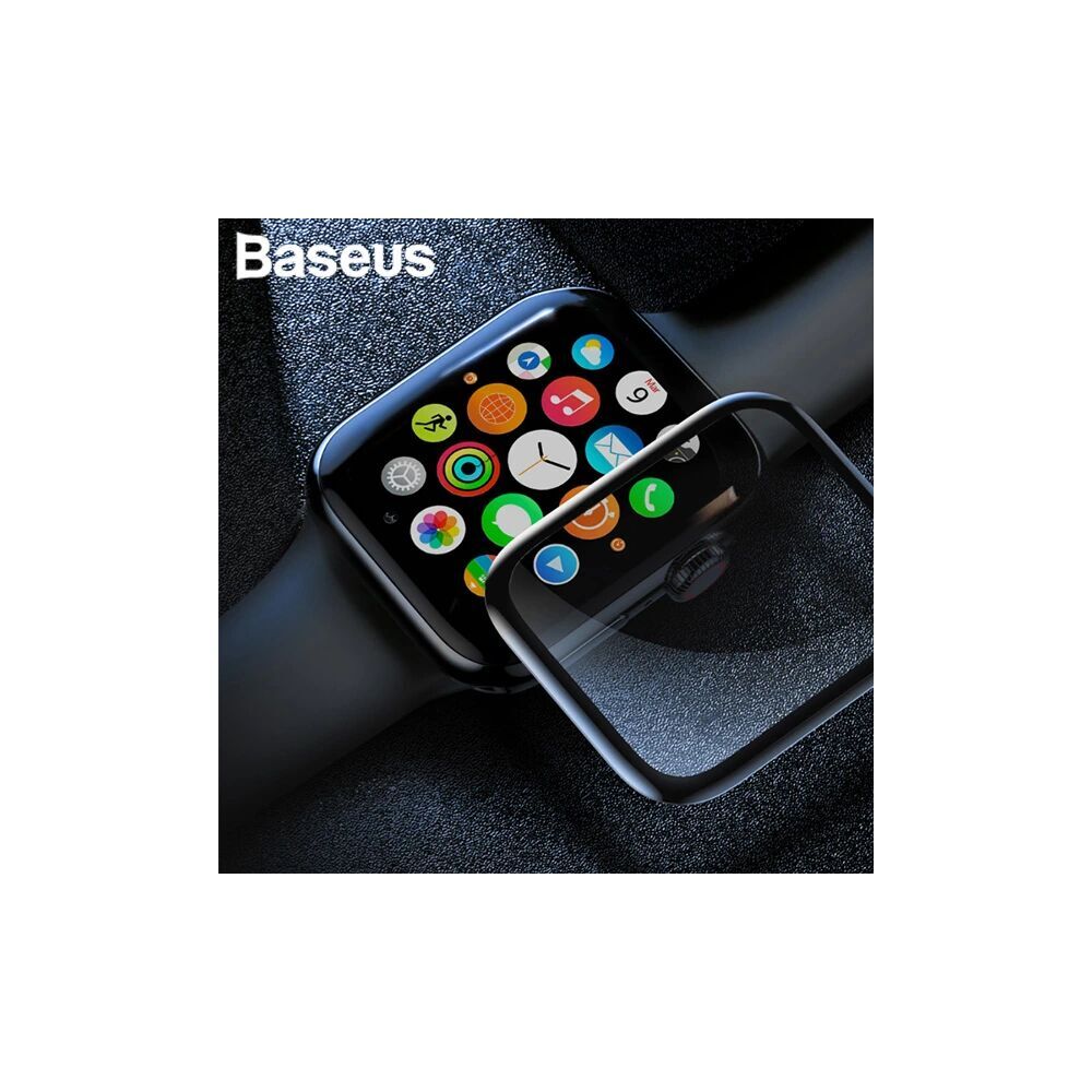 Baseus Apple Watch 42mm 3D Kavisli Tempered Kırılmaz Cam Koruyucu