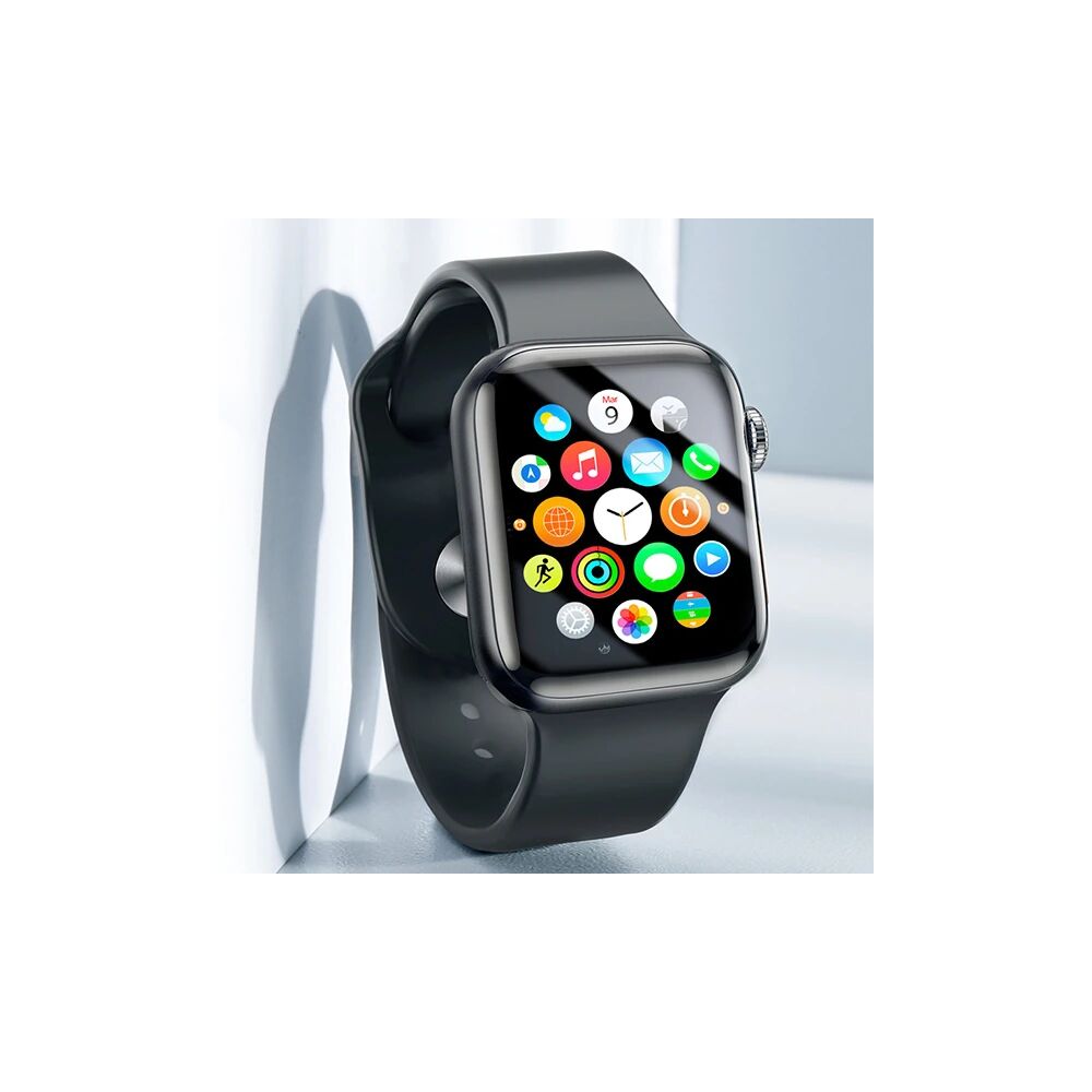 Baseus Apple Watch 42mm 3D Kavisli Tempered Kırılmaz Cam Koruyucu
