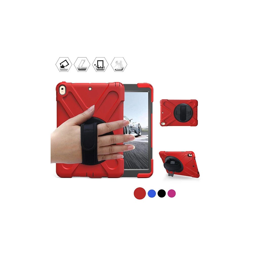 İpad Pro 10.5 3 Katmanlı Standlı Zırh Kılıf/Shockproof Case
