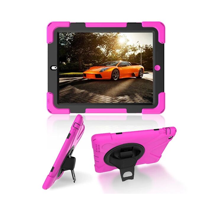 İPad 2/İPad 3/İPad 4/Shockproof 3 Katmanlı Standlı Zırh Kılıf